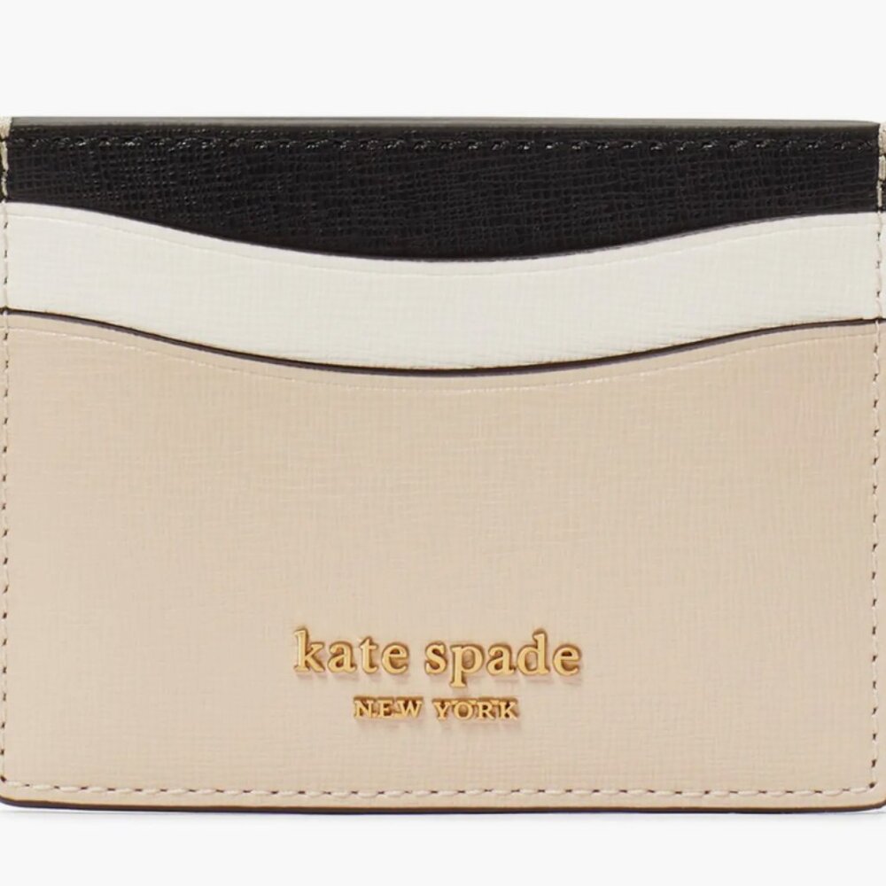 NWT Kate Spade Morgan Leather Card Holder